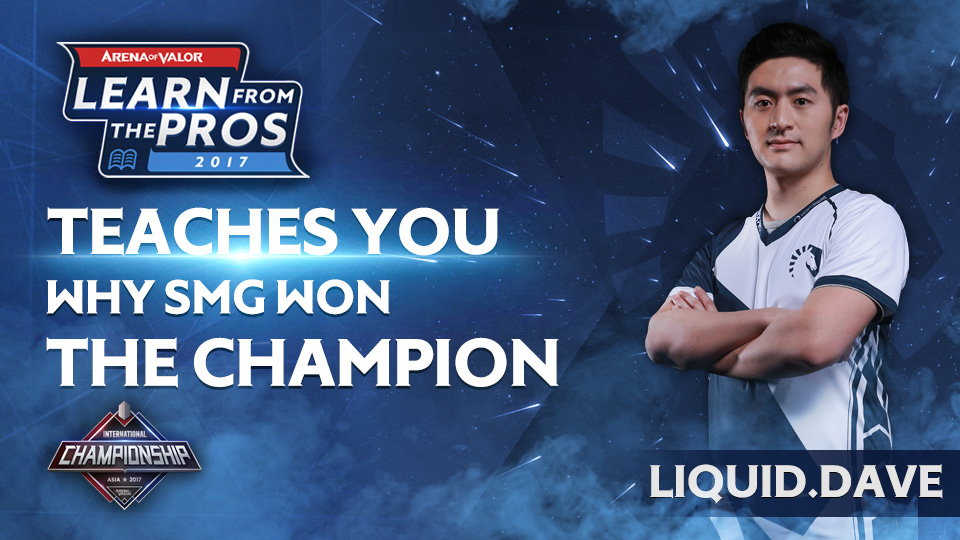 Teaches you why SMG won the Champion - Liquid.Dave