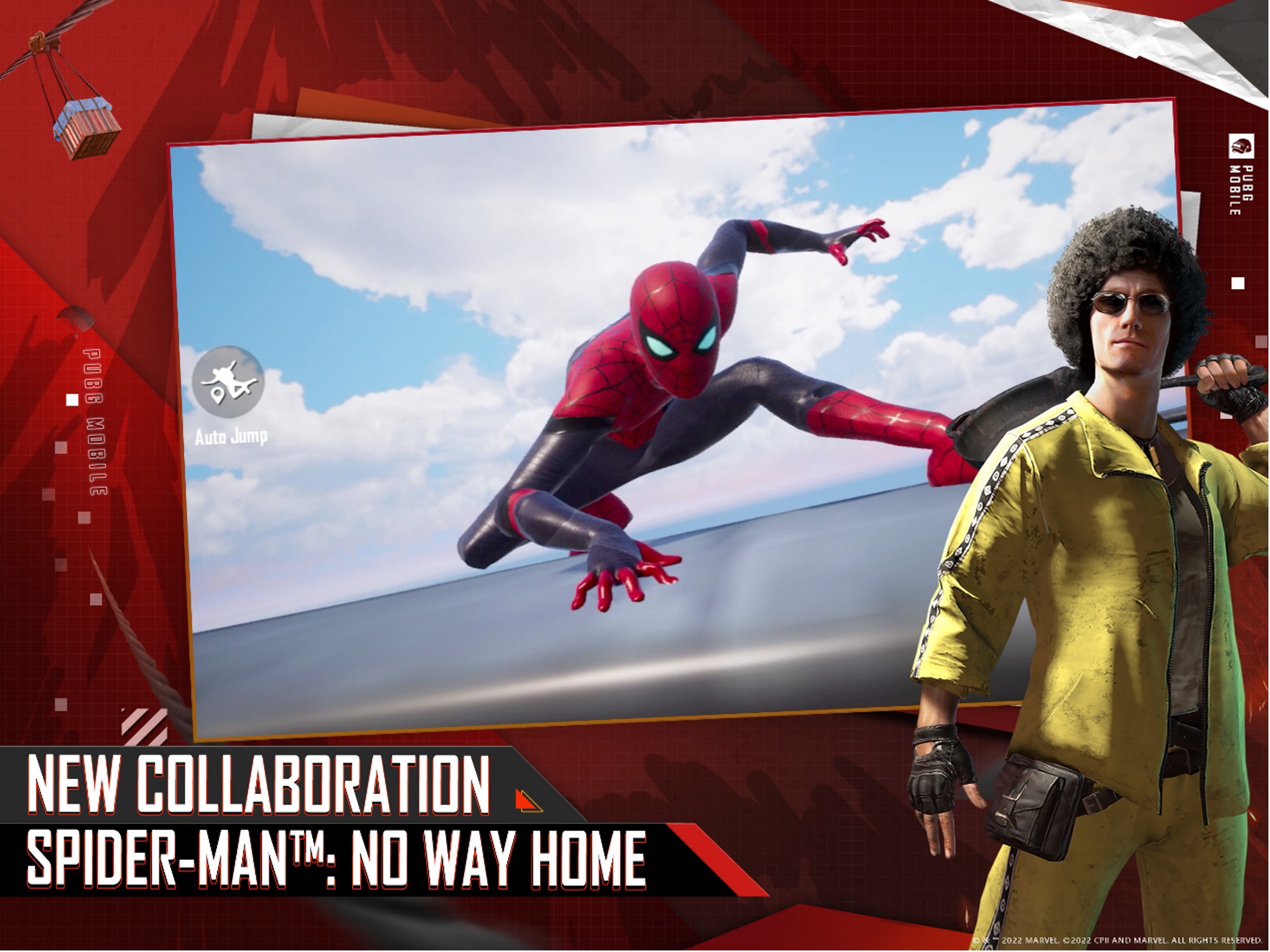 Spider-Man: No Way Home in PUBG Mobile 1.8